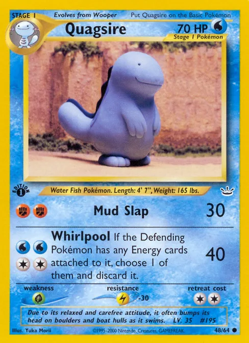 Quagsire, Neo Revelation #48