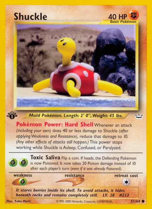 Shuckle, Neo Revelation #51