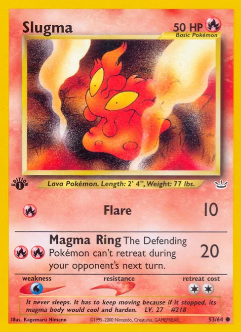 Slugma, Neo Revelation #53