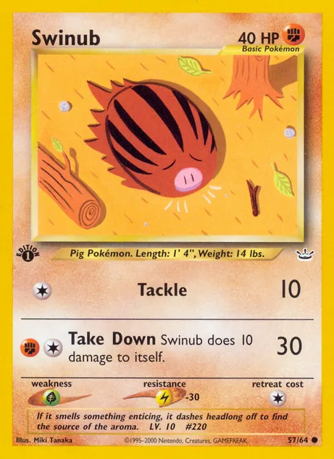 Swinub, Neo Revelation #57