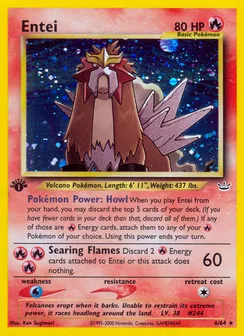 Entei, Holofoil