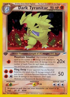 Dark Tyranitar, Holofoil