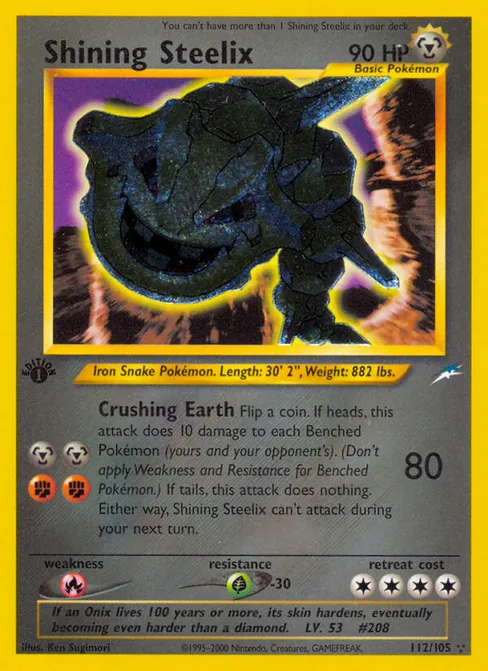 Shining Steelix, Neo Destiny #112