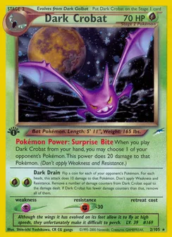 Dark Crobat, Holofoil
