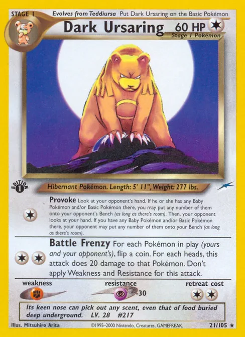 Dark Ursaring, Neo Destiny #21
