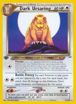 Dark Ursaring, Normal