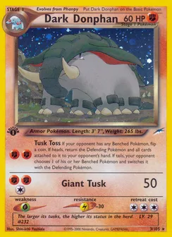 Dark Donphan, Holofoil