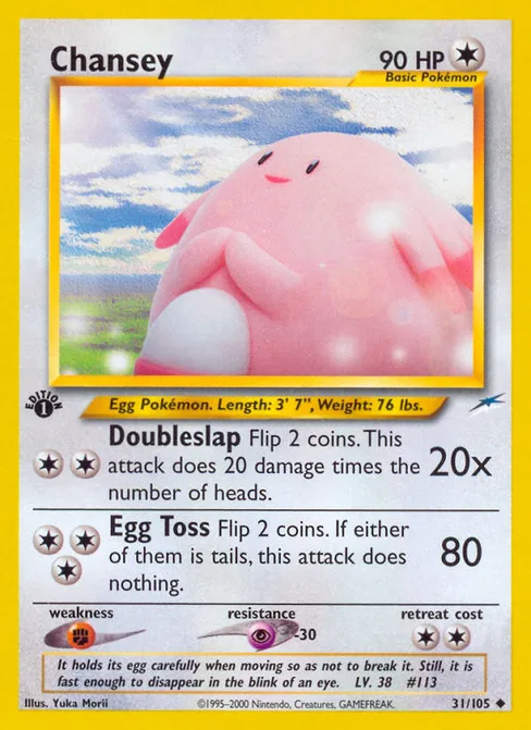 Chansey, Neo Destiny #31