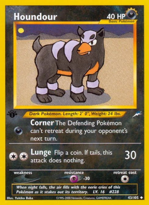 Houndour, Neo Destiny #43