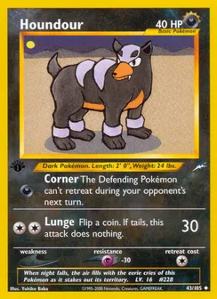 Houndour, Normal