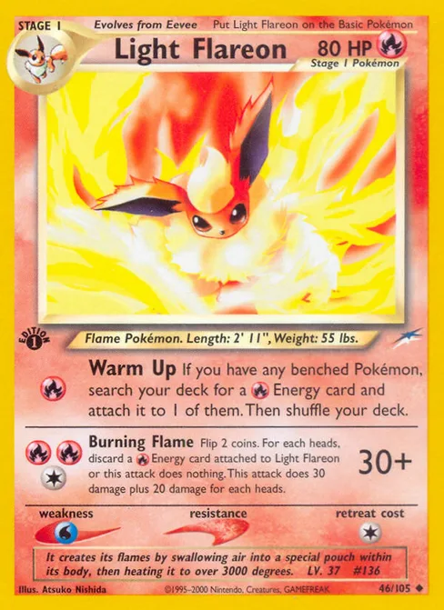 Light Flareon, Neo Destiny #46
