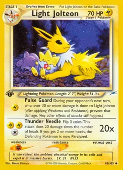 Light Jolteon, Normal