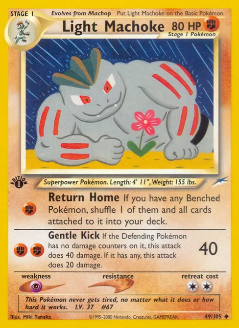Light Machoke, Neo Destiny #49
