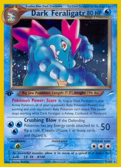 Dark Feraligatr, Holofoil
