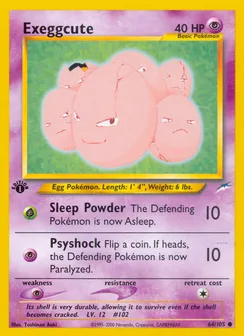 Exeggcute, Normal