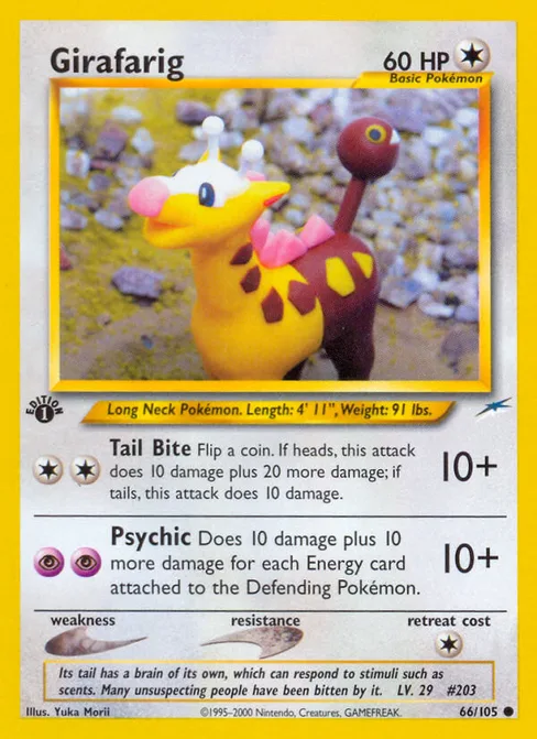 Girafarig, Neo Destiny #66