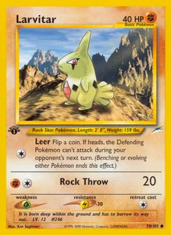 Larvitar, Normal