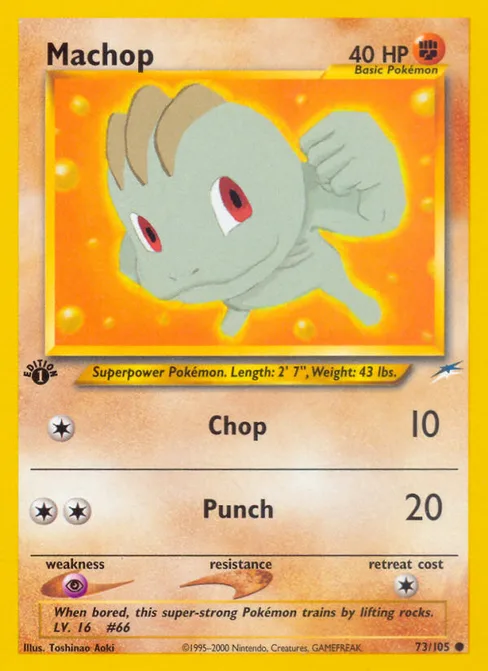Machop, Neo Destiny #73