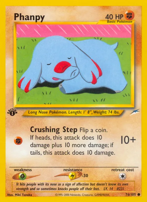 Phanpy, Neo Destiny #76