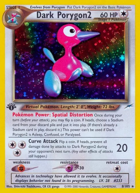 Dark Porygon2, Neo Destiny #8