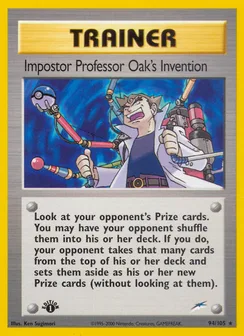 Impostor Professor Oak's Invention, Normal