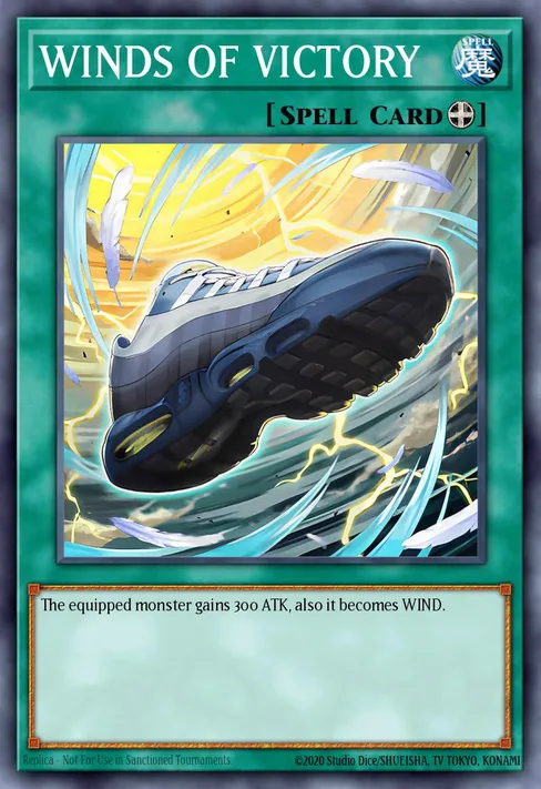 WINDS OF VICTORY, Nike collaboration cards #NKC1-EN001