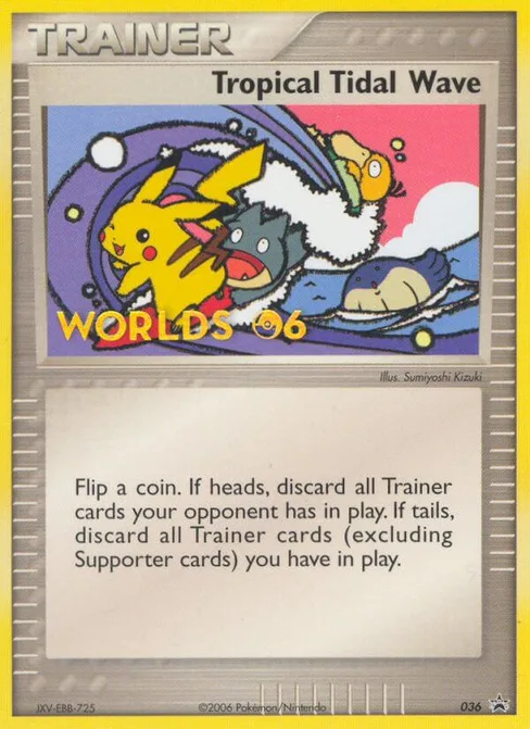 Tropical Tidal Wave, Nintendo Black Star Promos #36