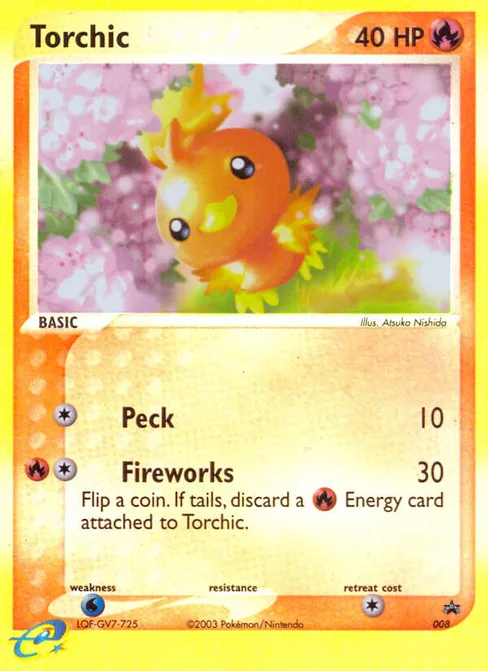 Torchic, Nintendo Black Star Promos #8