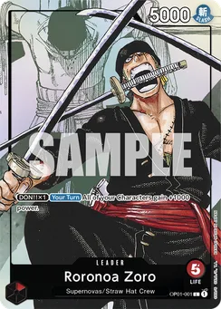 Roronoa Zoro, Normal