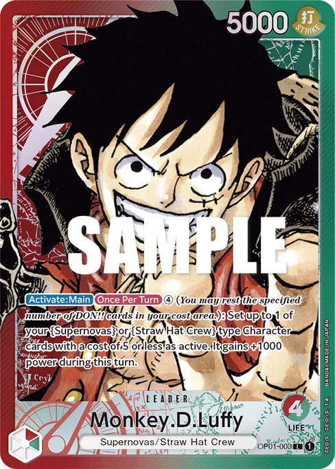 Monkey.D.Luffy , ROMANCE DAWN #OP01-003_p1