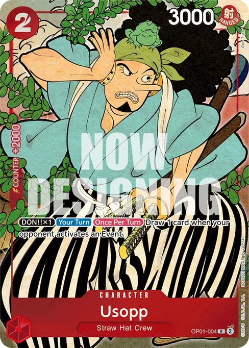 Usopp, ROMANCE DAWN #OP01-004_p1