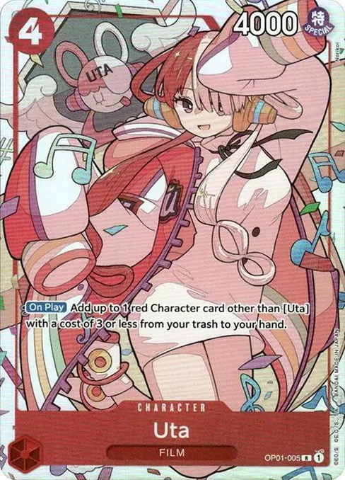 Uta, OP01-005, Parallel 3, English