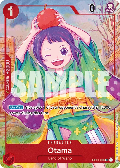 Otama, ROMANCE DAWN #OP01-006_p1