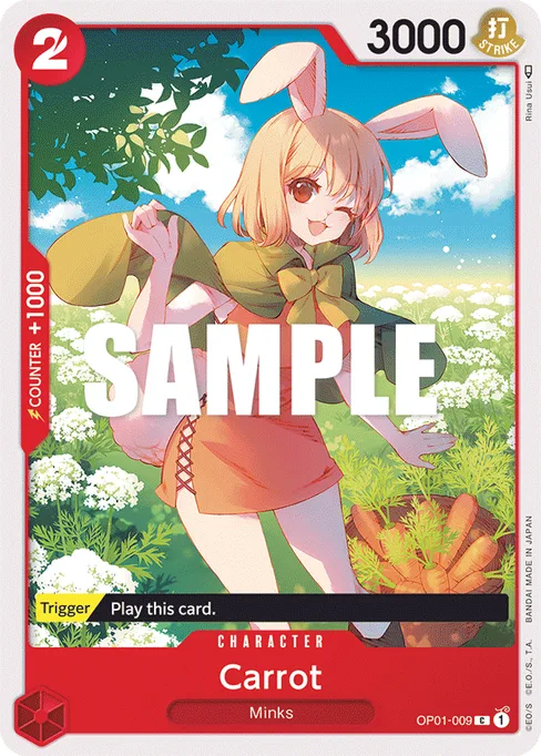 Carrot, ROMANCE DAWN #OP01-009