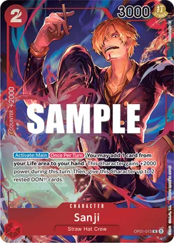 Sanji, Normal