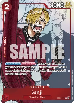 Sanji, Normal