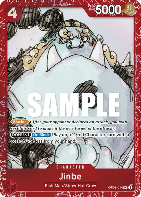 Jinbe, ROMANCE DAWN #OP01-014_p1