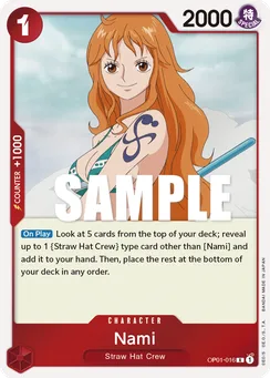 Nami, Normal