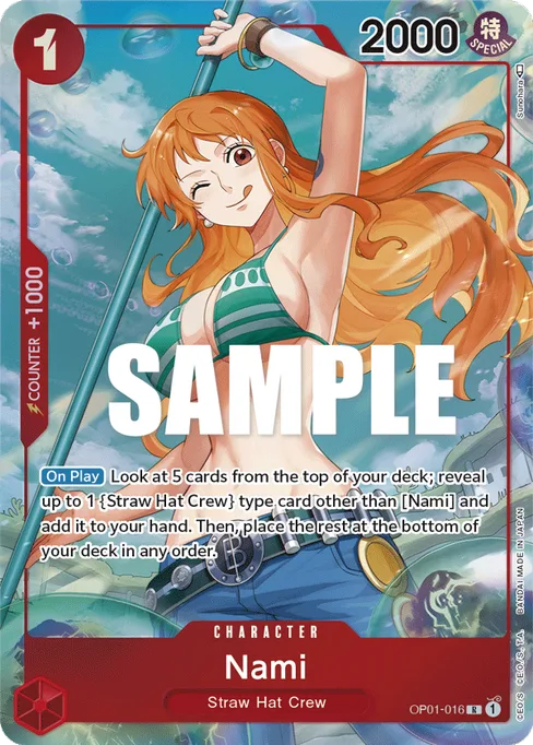Nami, ROMANCE DAWN #OP01-016_p1