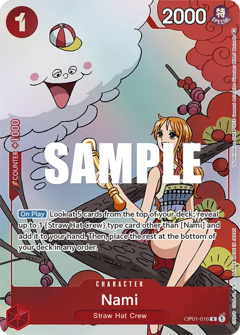 Nami, ROMANCE DAWN #OP01-016_p5