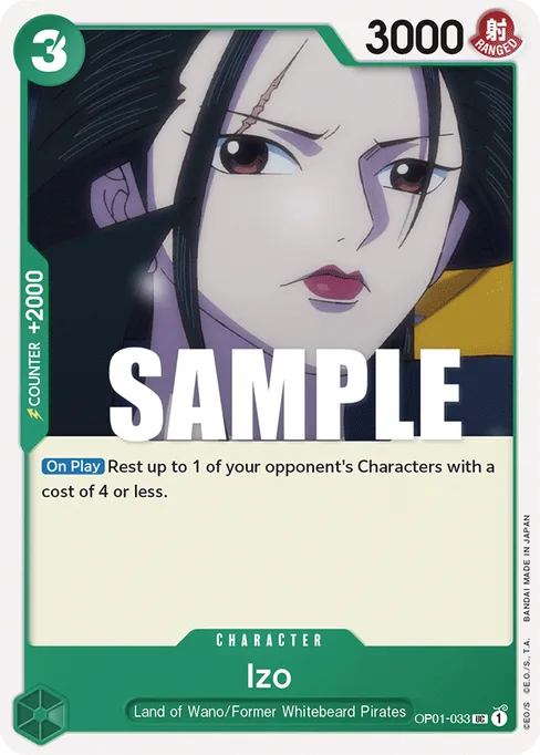 Izo, ROMANCE DAWN #OP01-033