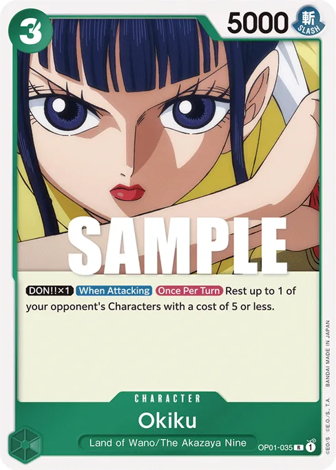 Okiku, ROMANCE DAWN #OP01-035