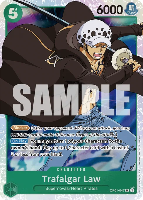 Trafalgar Law, ROMANCE DAWN #OP01-047_r1