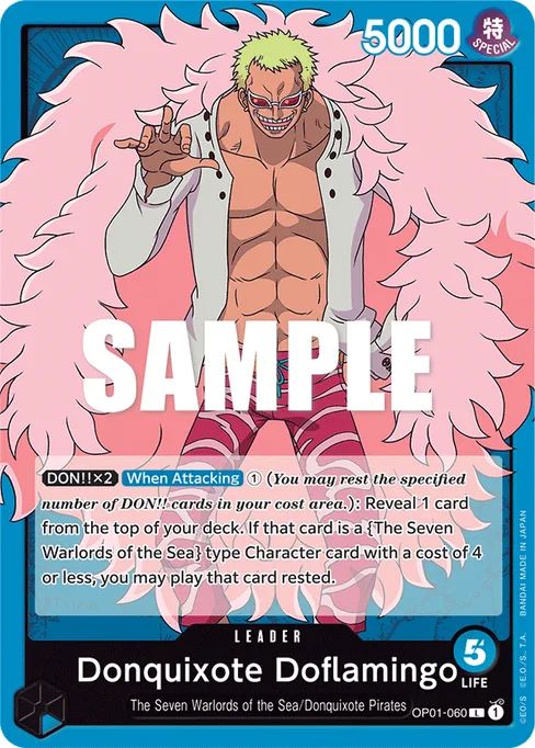 Donquixote Doflamingo, ROMANCE DAWN #OP01-060