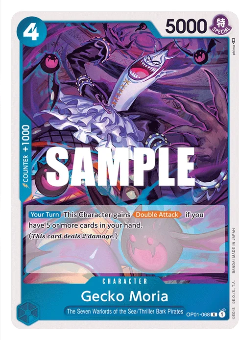 Gecko Moria, ROMANCE DAWN #OP01-068