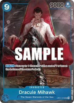 Dracule Mihawk, Normal