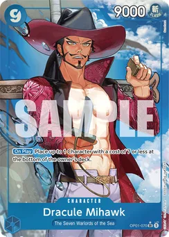Dracule Mihawk, Normal