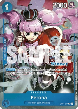Perona, OP01-077, Parallel 5, English