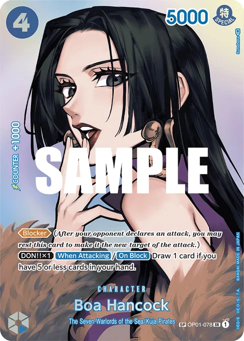 Boa Hancock, ROMANCE DAWN #OP01-078_p2