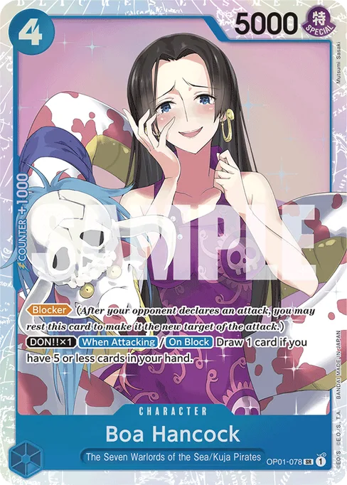 Boa Hancock, OP01-078, Reprint 1, English